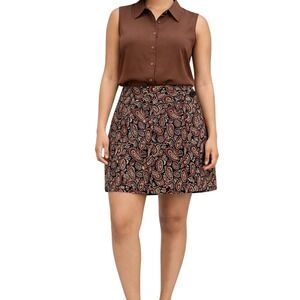 Harold's Multicolor‎ Paisley Skort